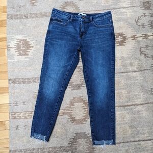 Zara Mid-rise Ankle Jeans